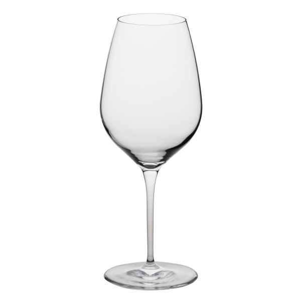 Tre Sensi 55 cl ist eine Glasserie - Cristallin - mit gezogenem Stiel - extra resistent, mit abgerundetem Kelch